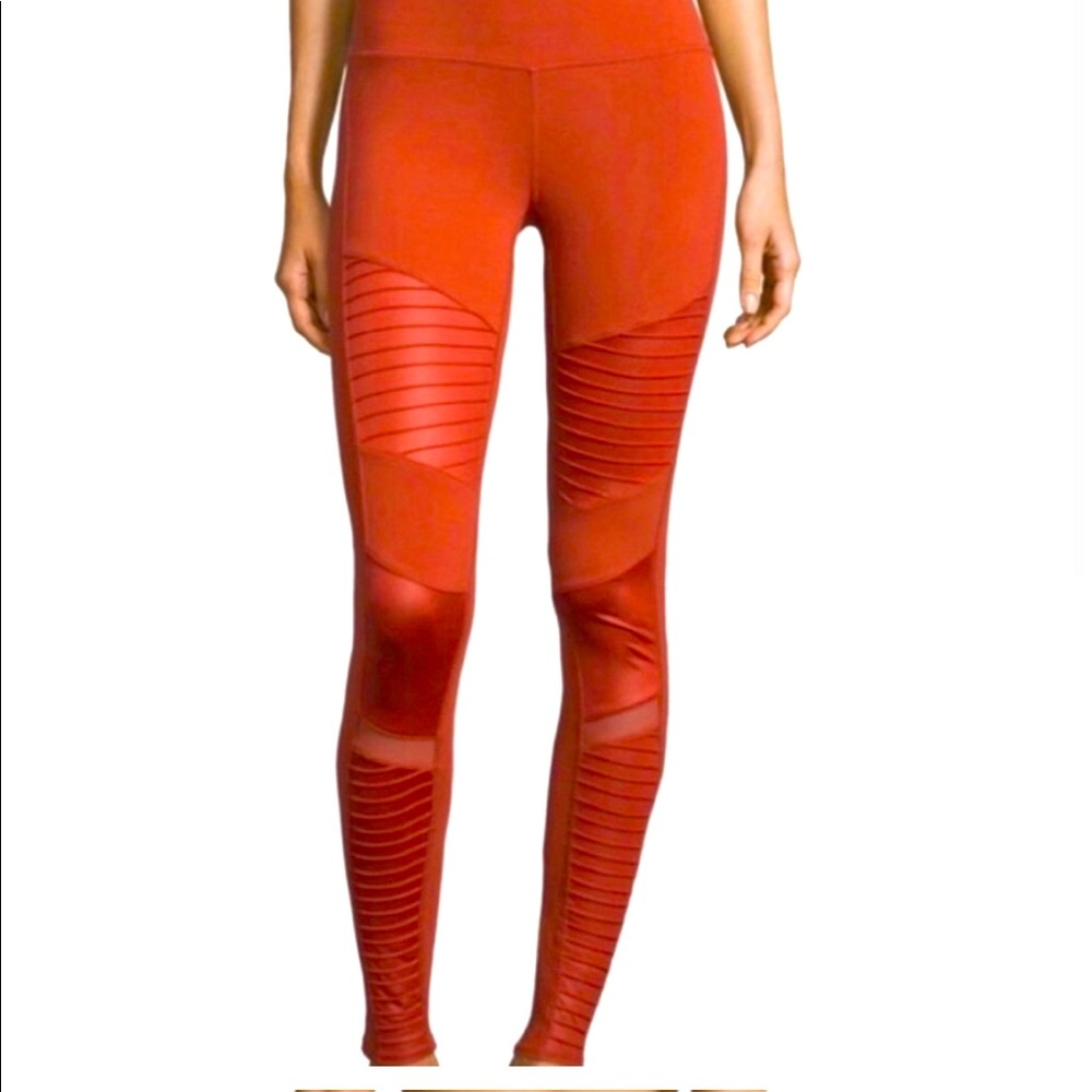 SALE! ALO Yoga Moto Ankle Length Leggings